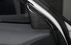 Накладки на углы в передних дверях в салоне Carbon Style для Mazda CX-5 2017-